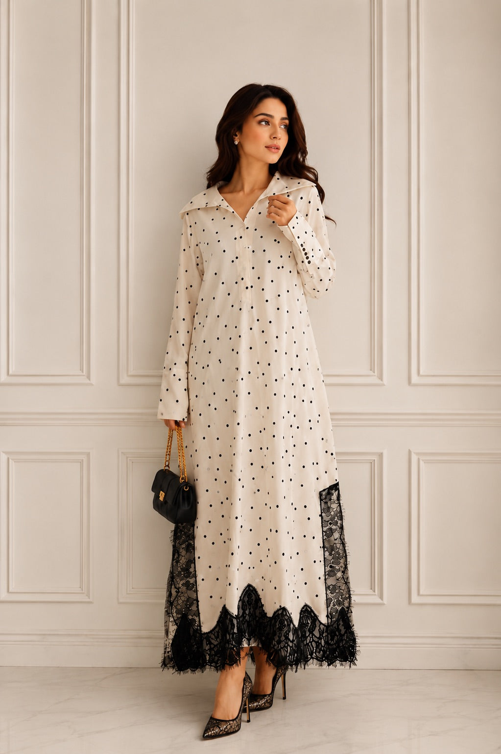 Dot & Lace 1 Piece