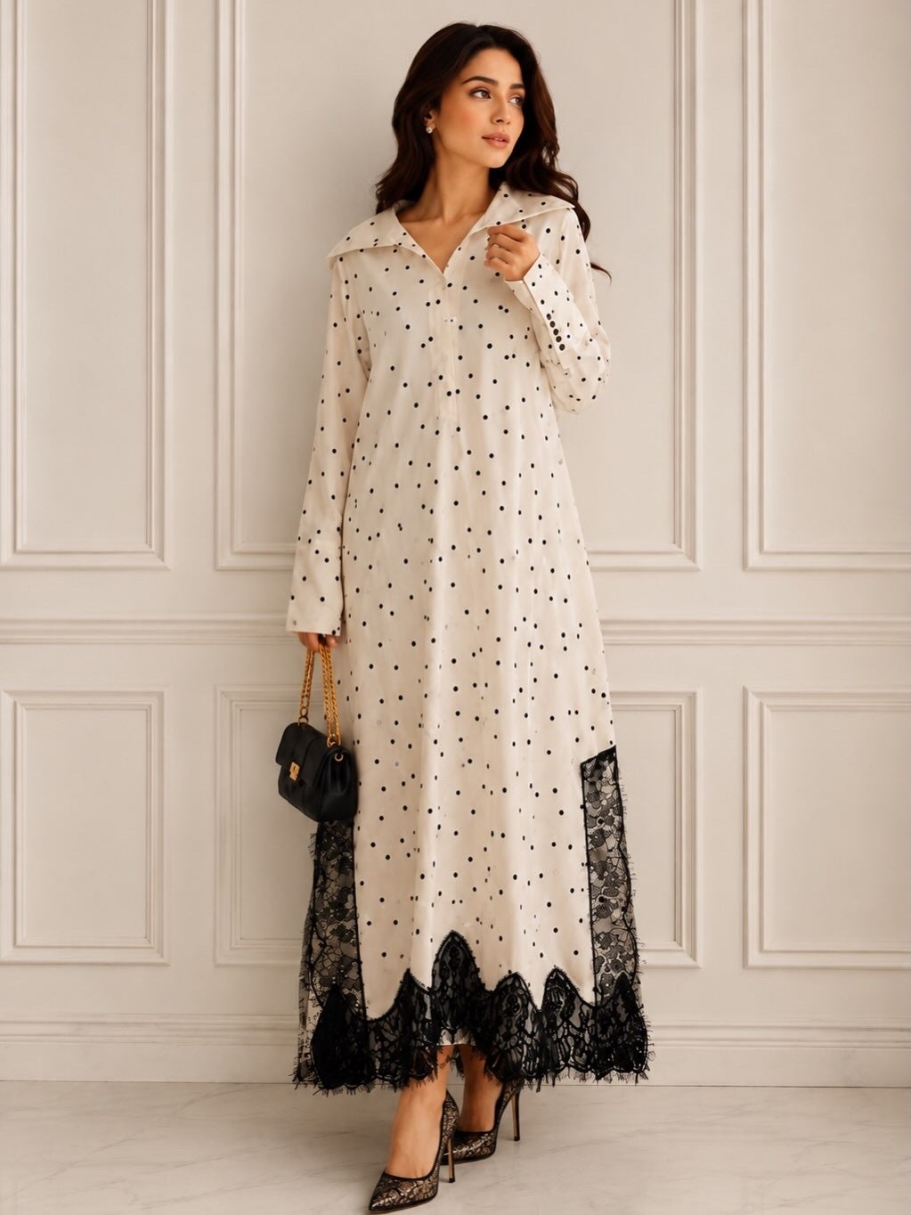 Dot & Lace 1 Piece