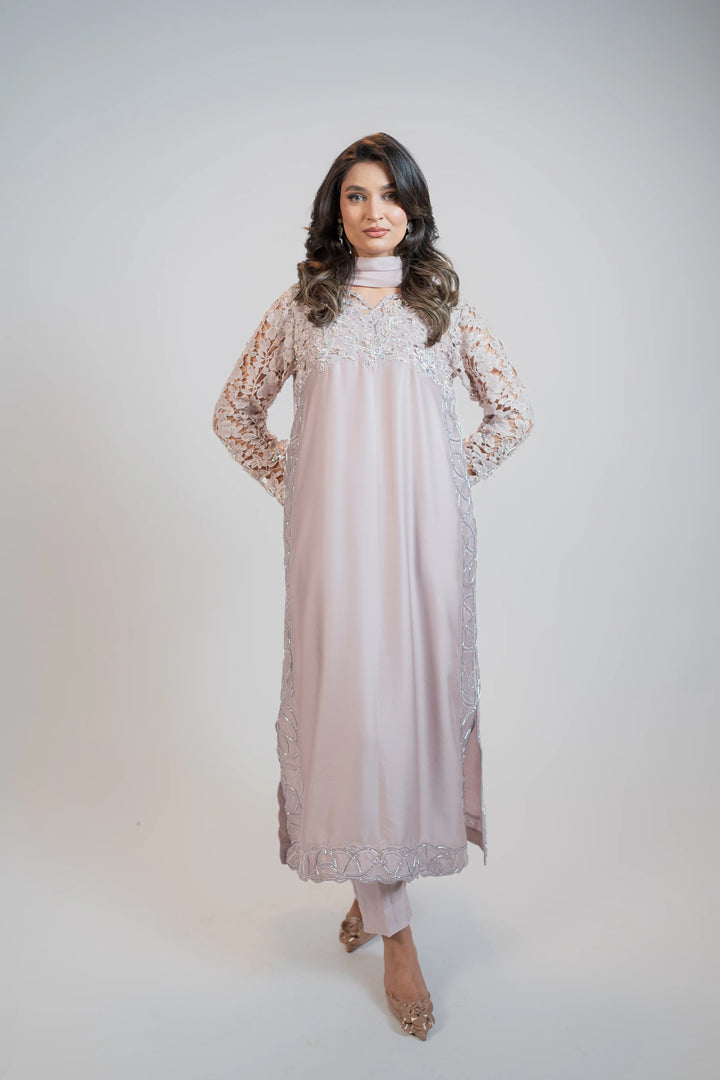 Pure Tussel Silk 3PC Dress