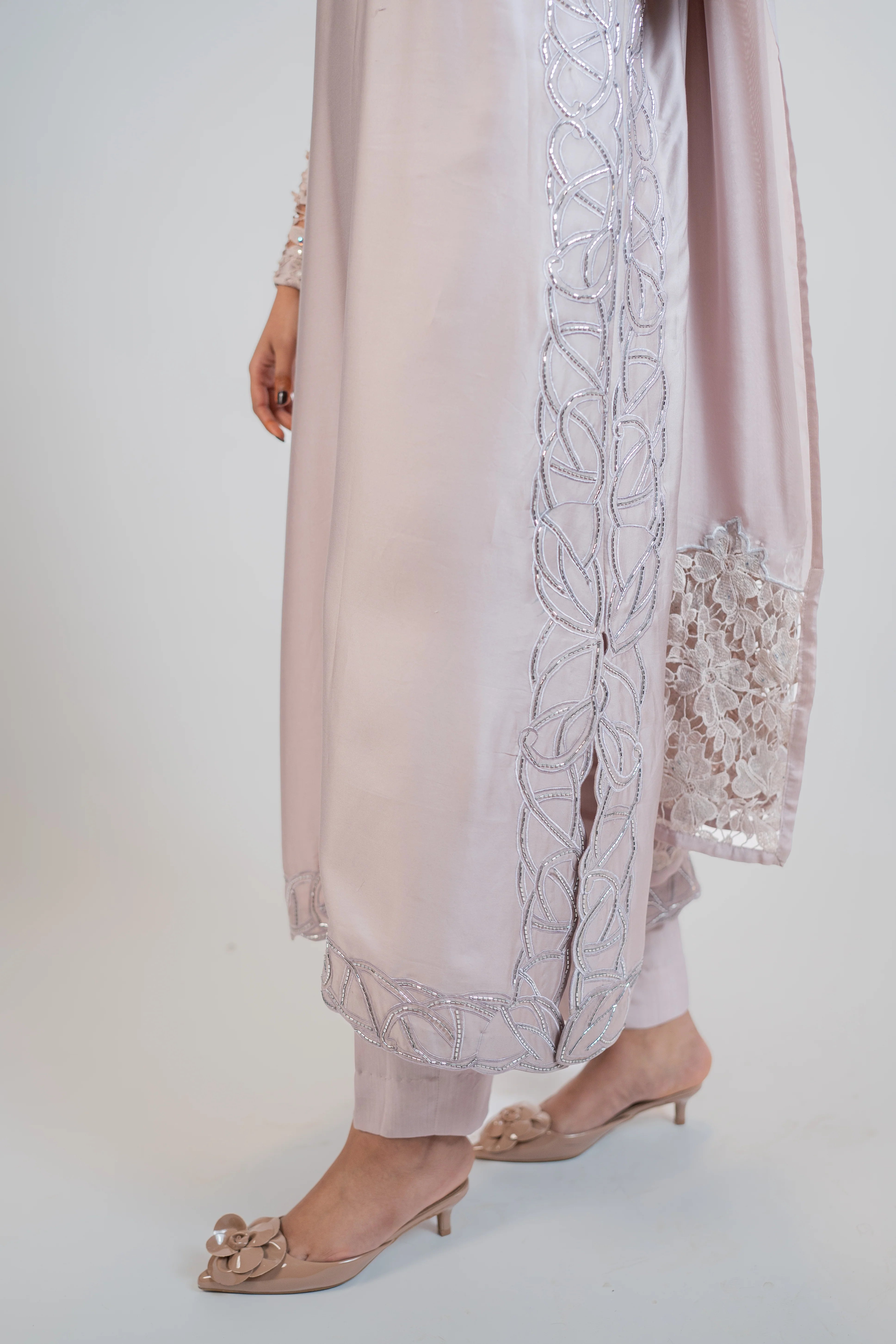 Pure Tussel Silk 3PC Dress