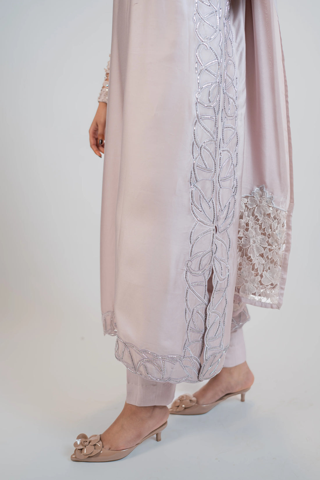 Pure Tussel Silk 3PC Dress