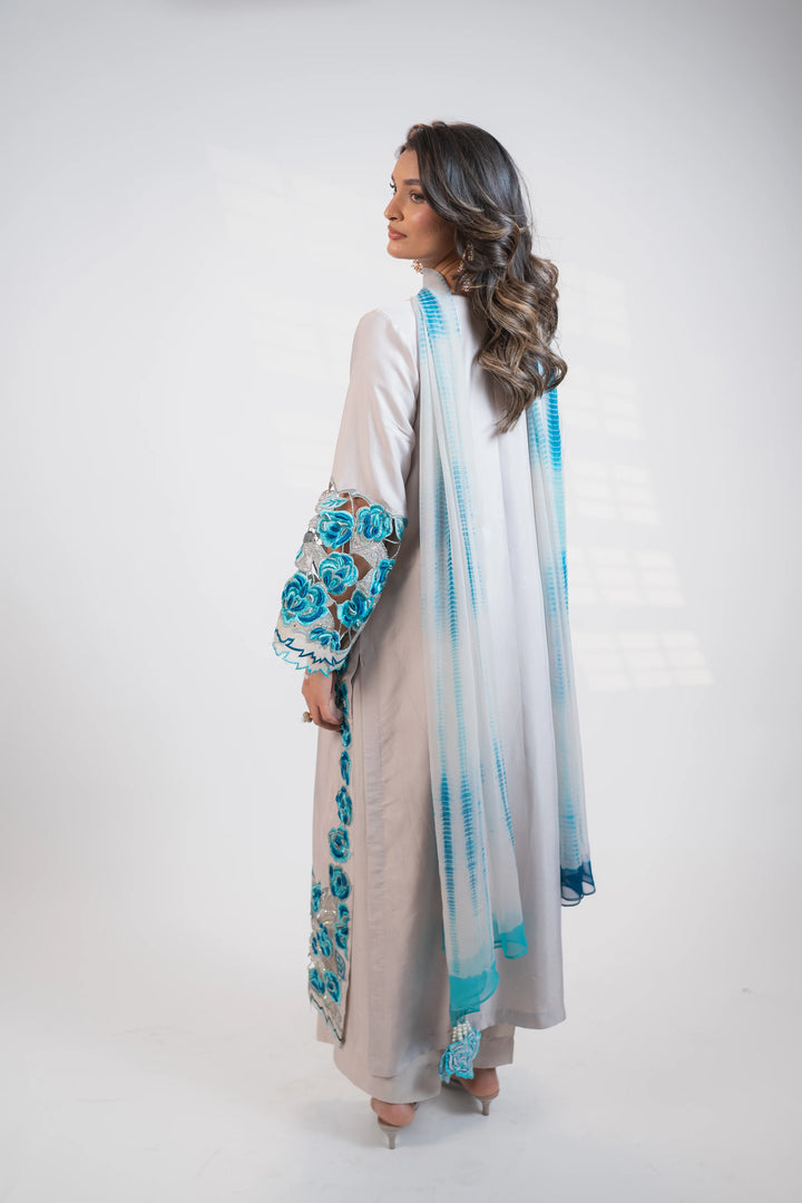 Light Grey 3PC Dress