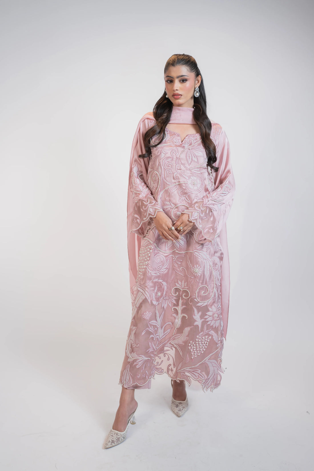 Pure Tussel Silk 3PC Dress
