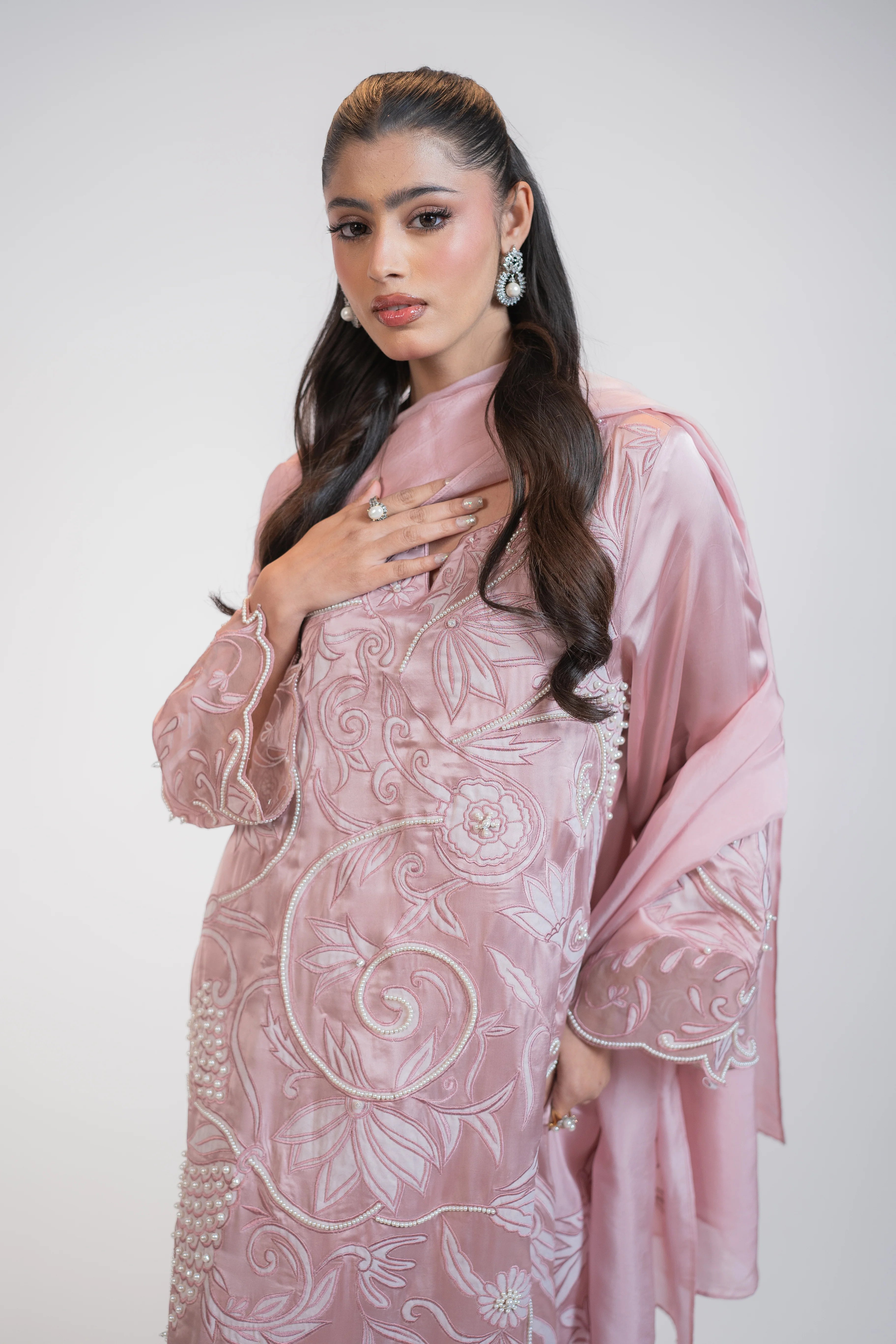 Pure Tussel Silk 3PC Dress