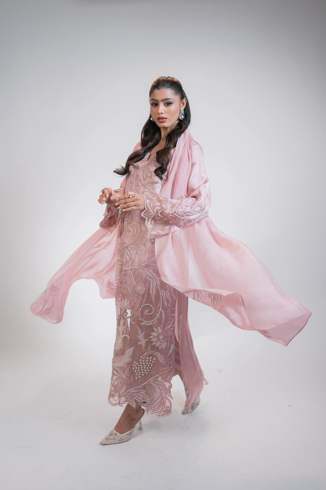 Pure Tussel Silk 3PC Dress